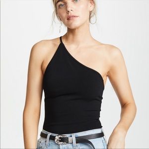 NWT Autumn Cashmere Spaghetti Strap One Shoulder